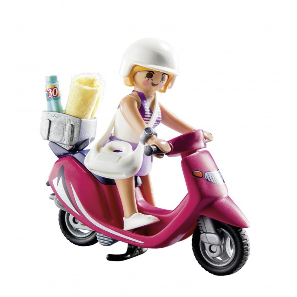 Playmobil Κοπέλα με σκούτερ - Playmobil, Playmobil Special Plus