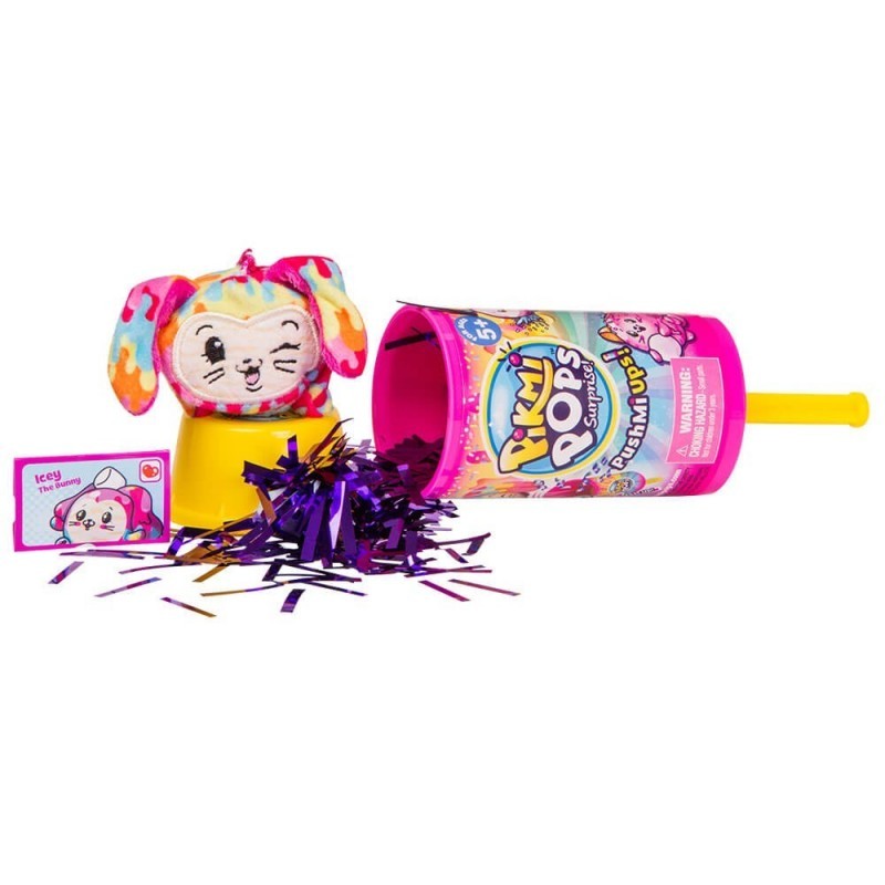 Pikmi Pops Surprise: Pushmi Ups - 1 Αρωματικό Λούτρινο & Κονφετί PKM15000 - 