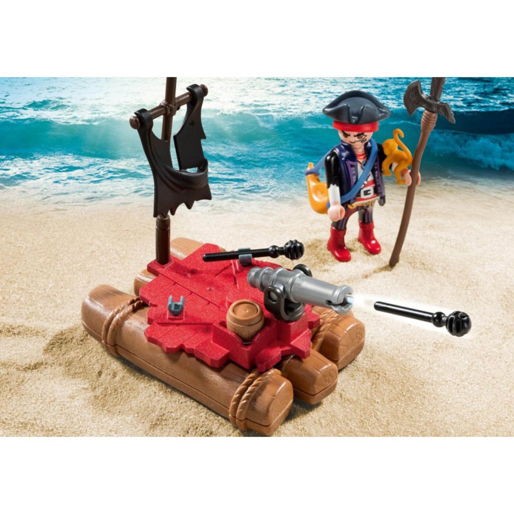 Playmobil Βαλιτσάκι Πειρατής με σχεδία - Playmobil, Playmobil Pirates