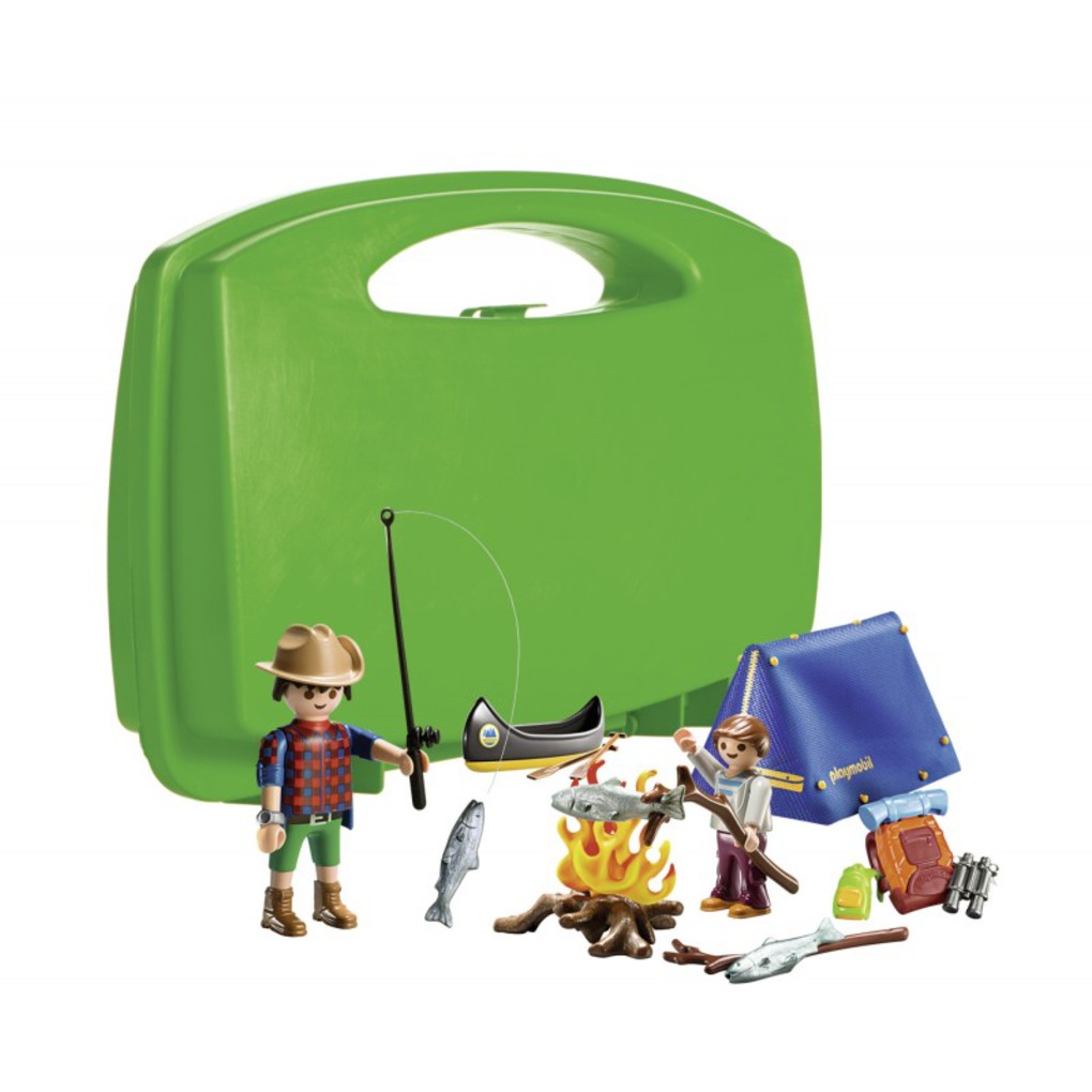 Playmobil Maxi Βαλιτσάκι Κατασκήνωση στην εξοχή - Playmobil, Playmobil Family Fun