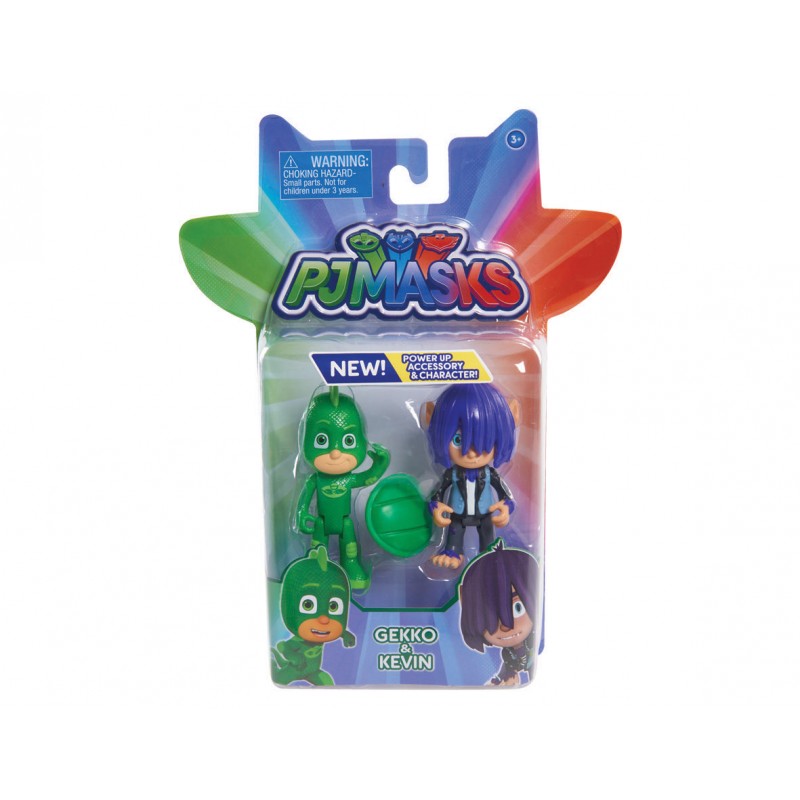 Pj Masks - Πιτζαμοήρωες Βασική Φιγούρα Σετ Των 2 - 3 Σχέδια PJM65000 - PJ Masks