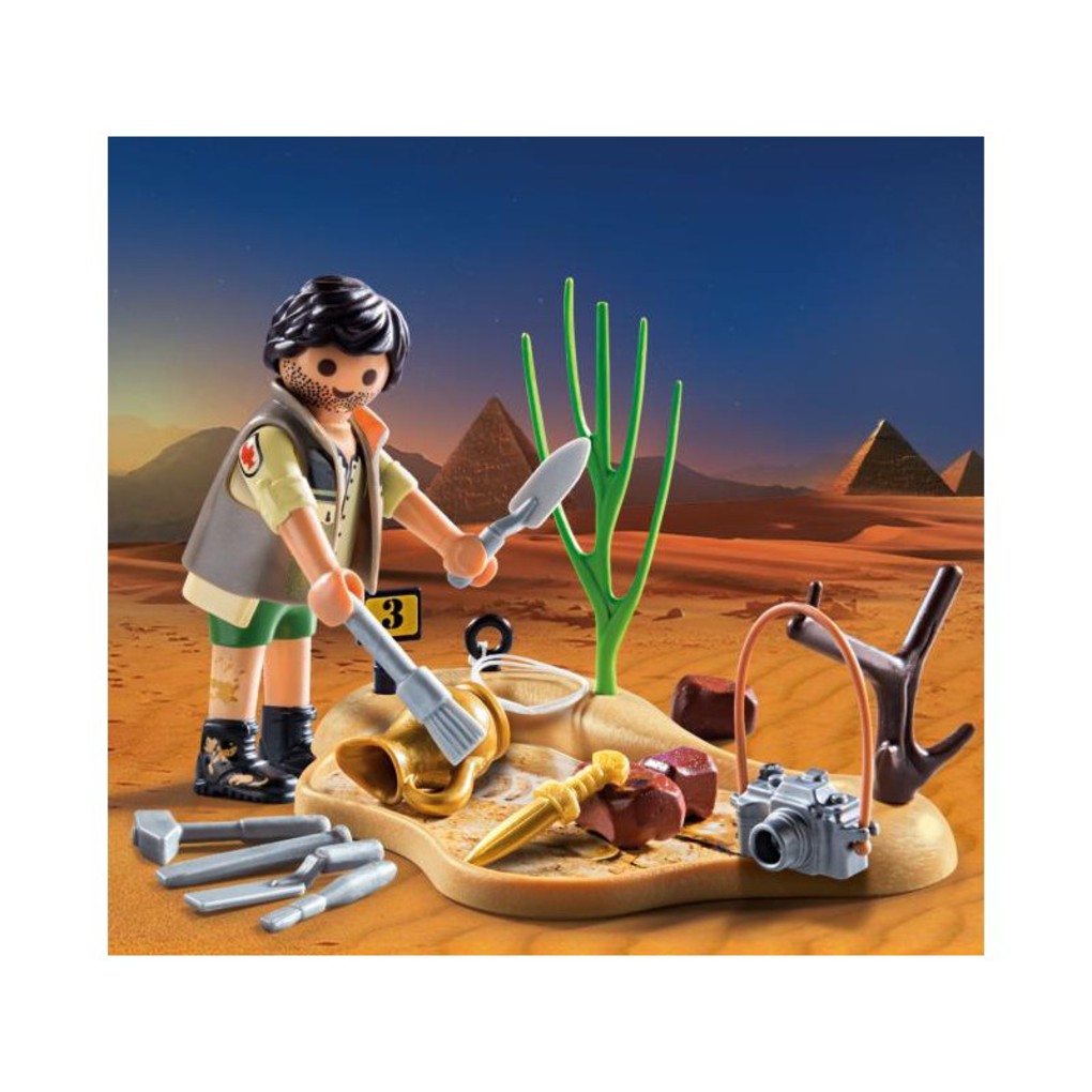 Playmobil Αρχαιολόγος με εργαλεία ανασκαφής - Playmobil, Playmobil Special Plus