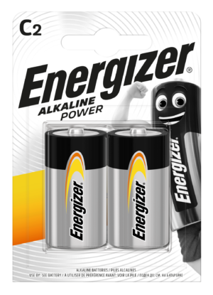 Energizer Αλκαλικές Μπαταρίες Power C BP2   F016617 2τμχ - Energizer