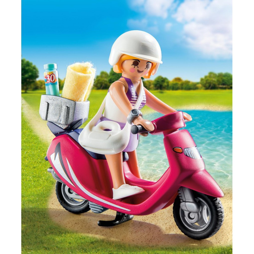 Playmobil Κοπέλα με σκούτερ - Playmobil, Playmobil Special Plus