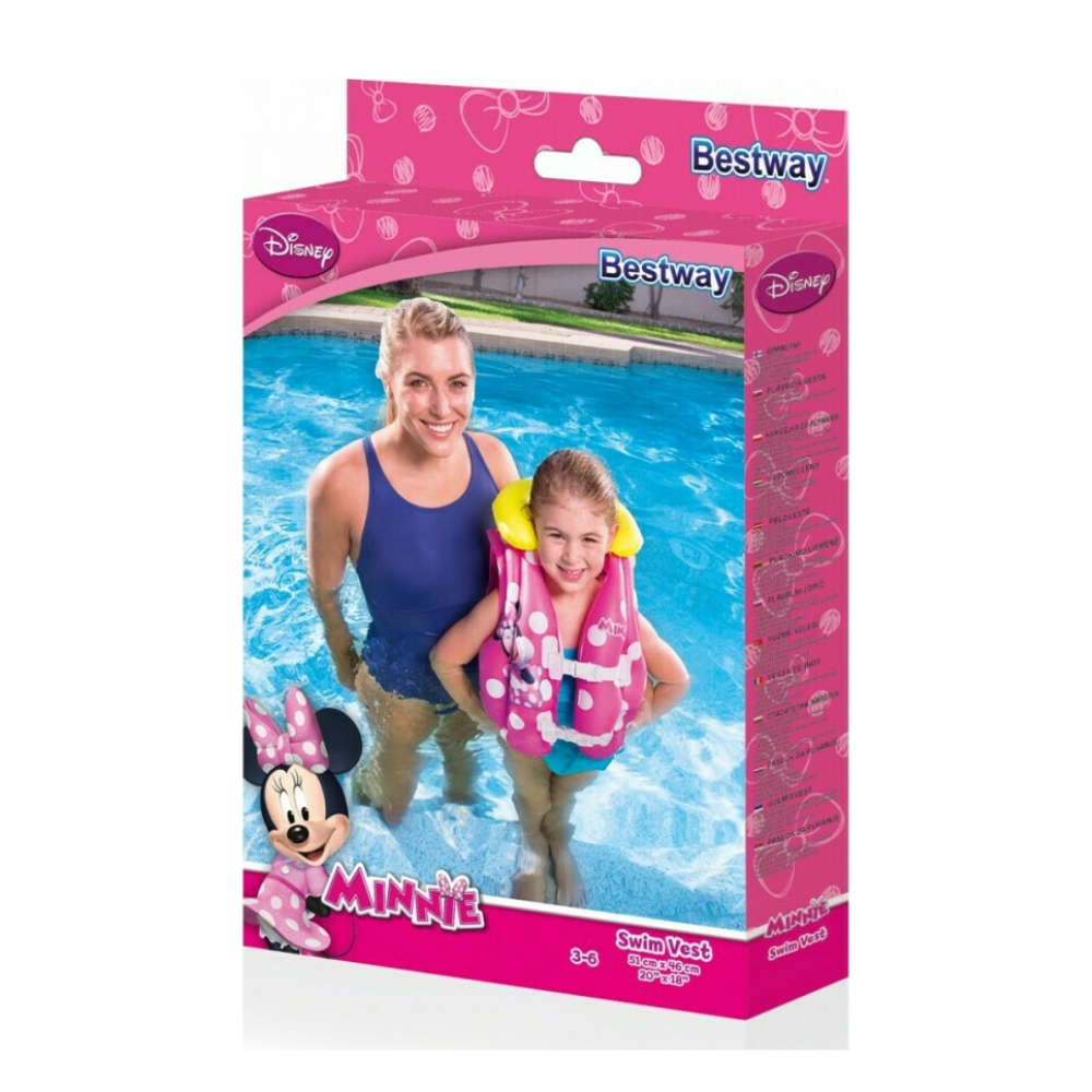 Bestway Παιδικό Σωσίβιο Γιλέκο Minnie 51x46εκ. - Bestway