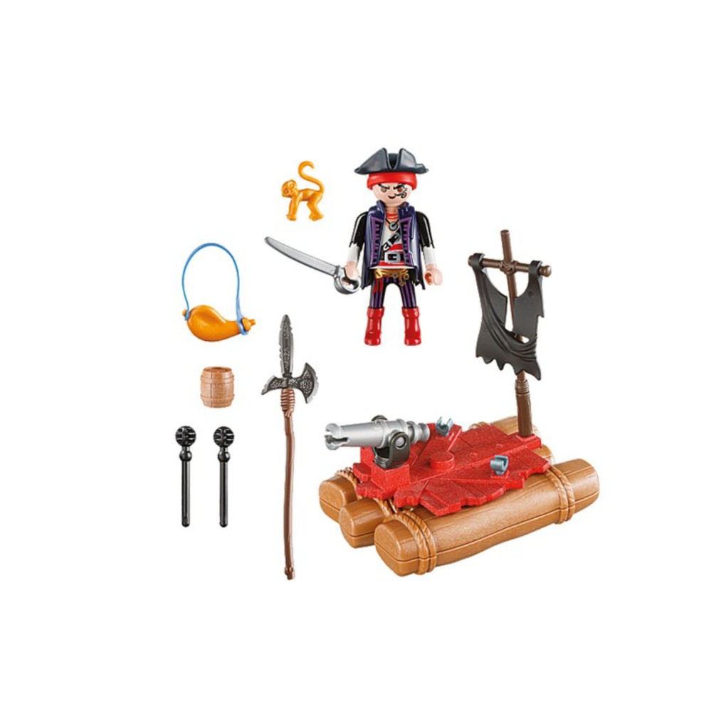 Playmobil Βαλιτσάκι Πειρατής με σχεδία - Playmobil, Playmobil Pirates