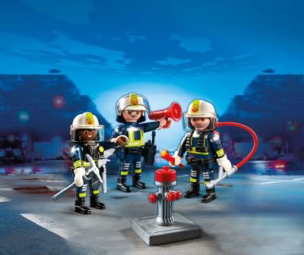Playmobil Τρεις Πυροσβέστες - Playmobil, Playmobil City Action