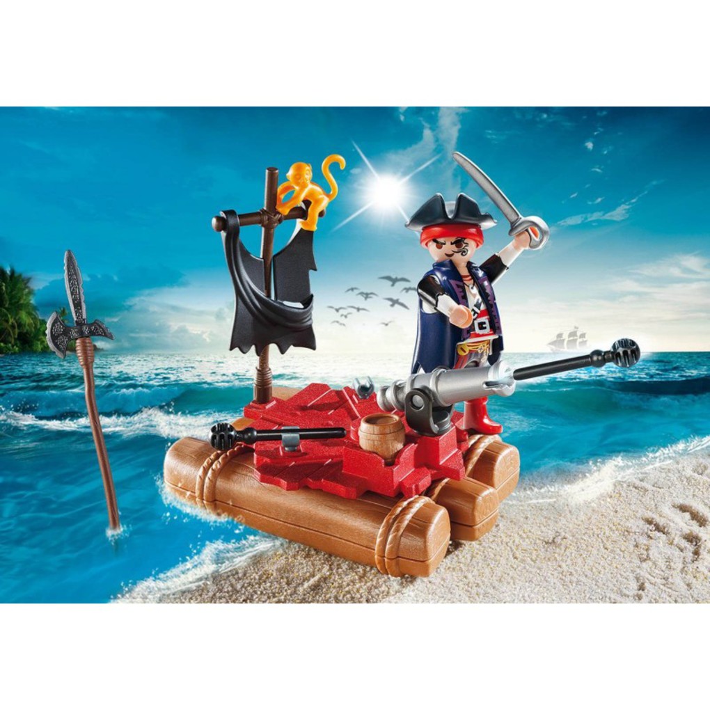 Playmobil Βαλιτσάκι Πειρατής με σχεδία - Playmobil, Playmobil Pirates