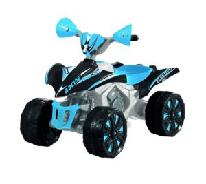 Sun & Sport Παιδική Ηλεκτροκίνητη Γουρούνα 6V ATV Quad Γαλάζια - Sun & Sport