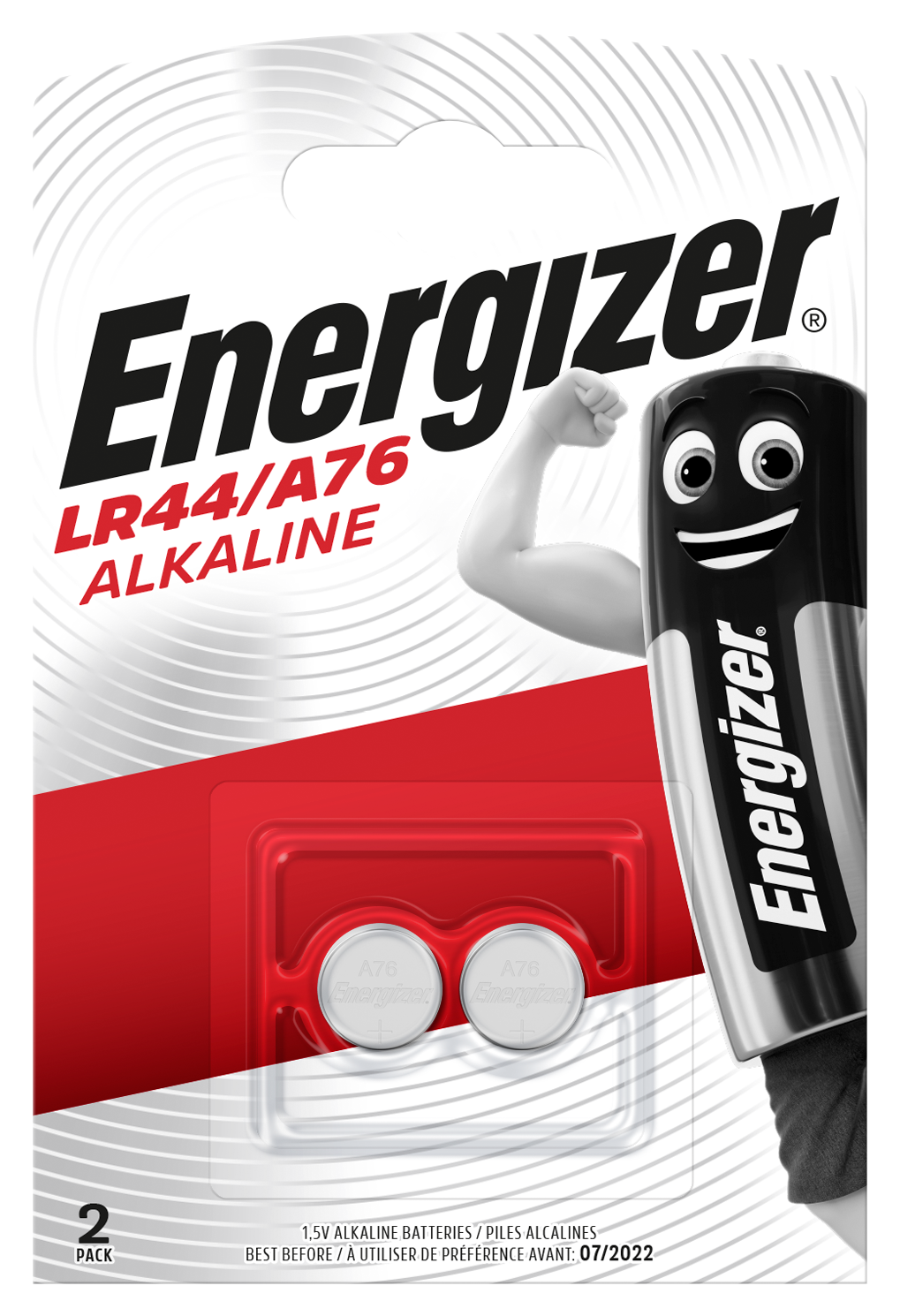 Energizer A76/LR44 Alk FSB2 F016664 2τμχ - Energizer