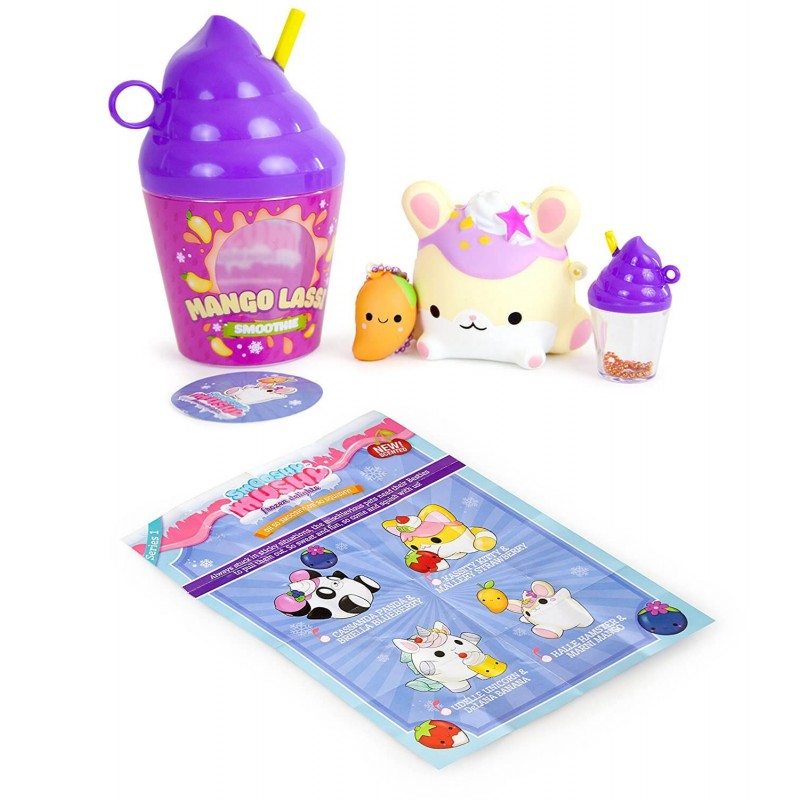 Smooshy Mushy Frozen - Ζουληχτό Αρωματικό Ζωάκι Σε Ποτηράκι Γρανίτας - 4 Σχέδια MHY04000