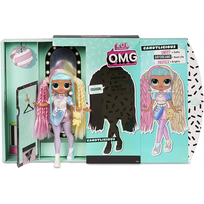 L.O.L. Surprise - O.M.G. Fashion Κούκλα Σειρά 2 - 3 Σχέδια LLUA9000 - L.O.L. Surprise