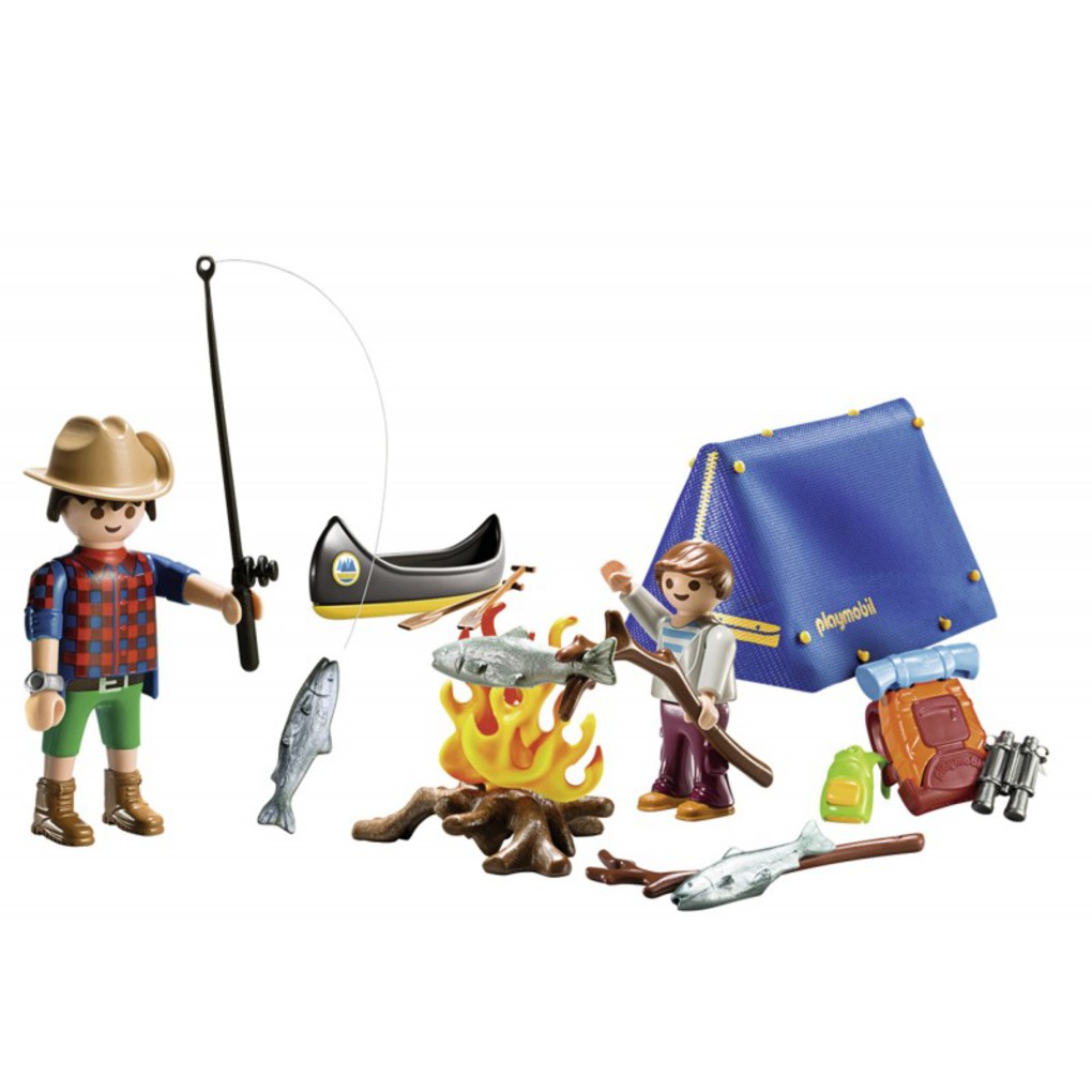 Playmobil Maxi Βαλιτσάκι Κατασκήνωση στην εξοχή - Playmobil, Playmobil Family Fun