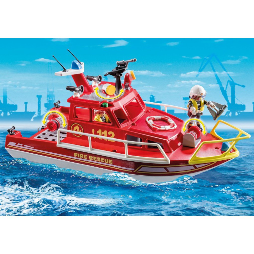 Playmobil City Action Πυροσβεστικό Σκάφος Διάσωσης 70147 - Playmobil, Playmobil City Action