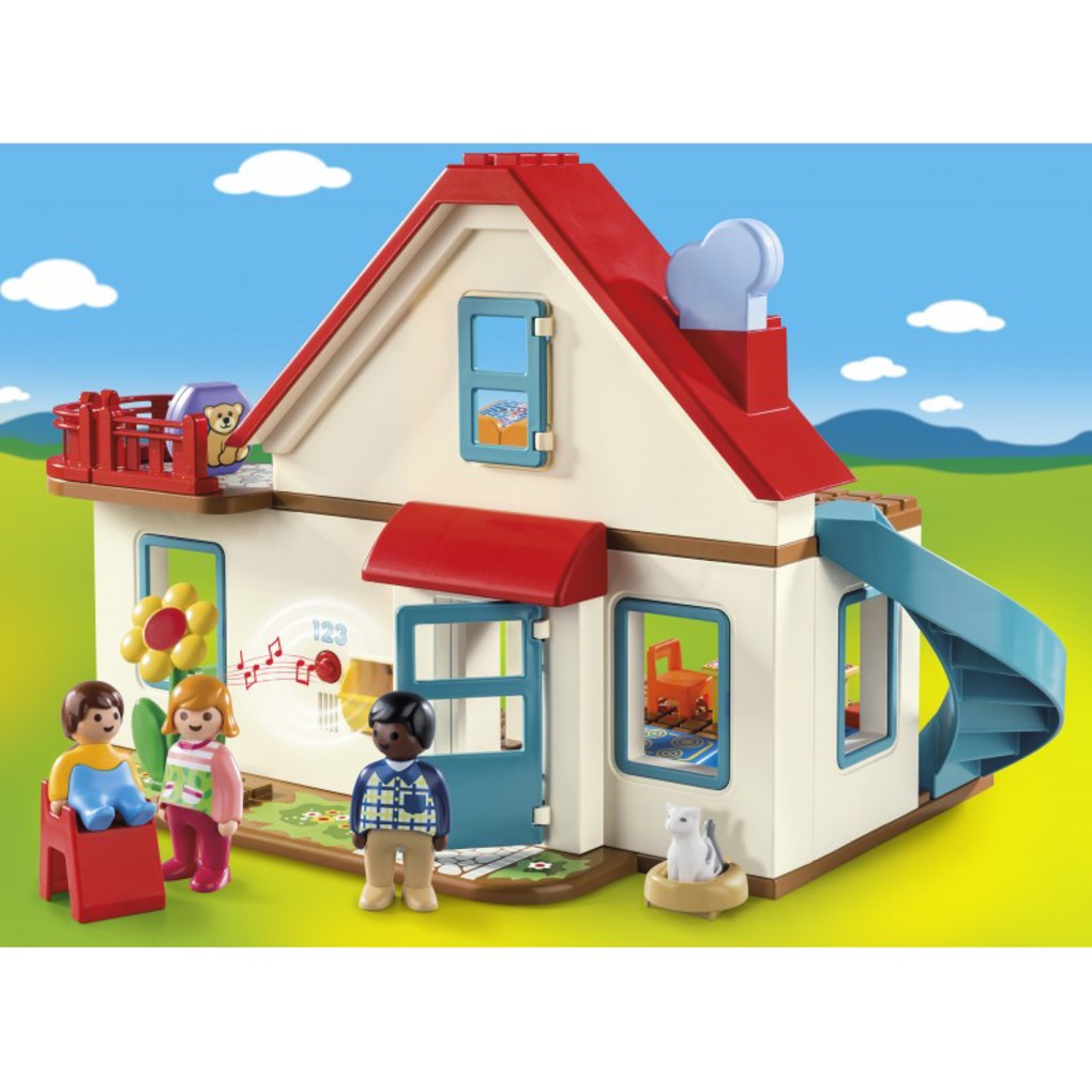 Playmobil Επιπλωμένο Σπίτι - Playmobil, Playmobil 1.2.3