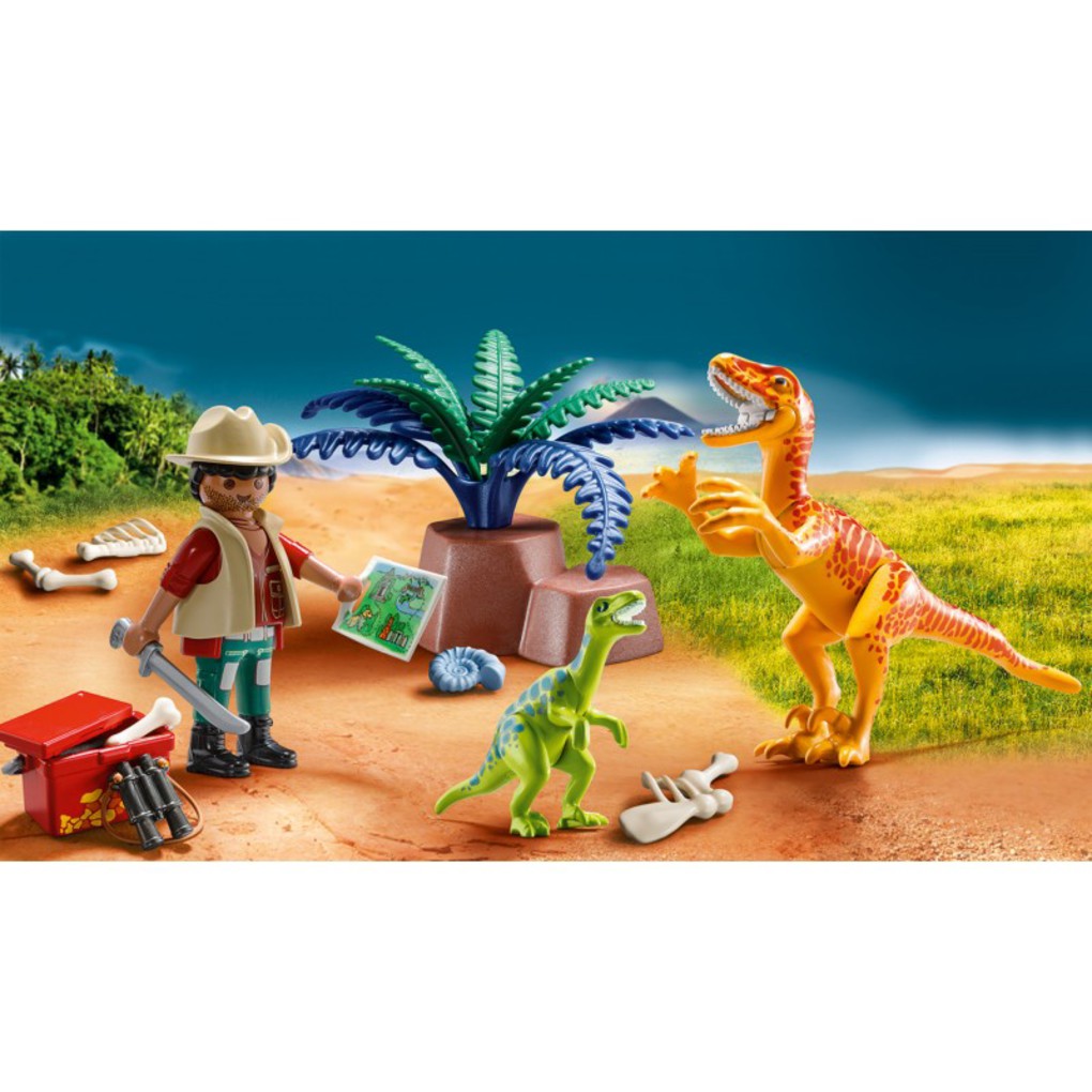 Playmobil Dinos Maxi Βαλιτσάκι Εξερευνητής & Δεινόσαυροι - Playmobil, Playmobil Dino Rise, Playmobil Dinos