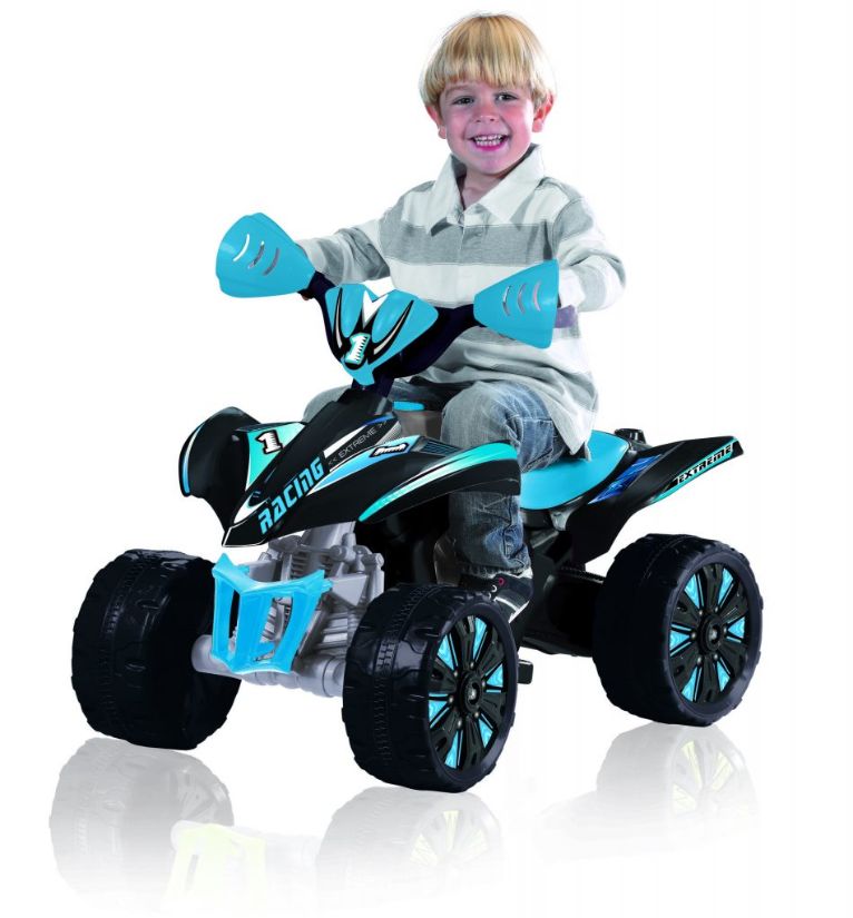 Sun & Sport Παιδική Ηλεκτροκίνητη Γουρούνα 6V ATV Quad Γαλάζια - Sun & Sport
