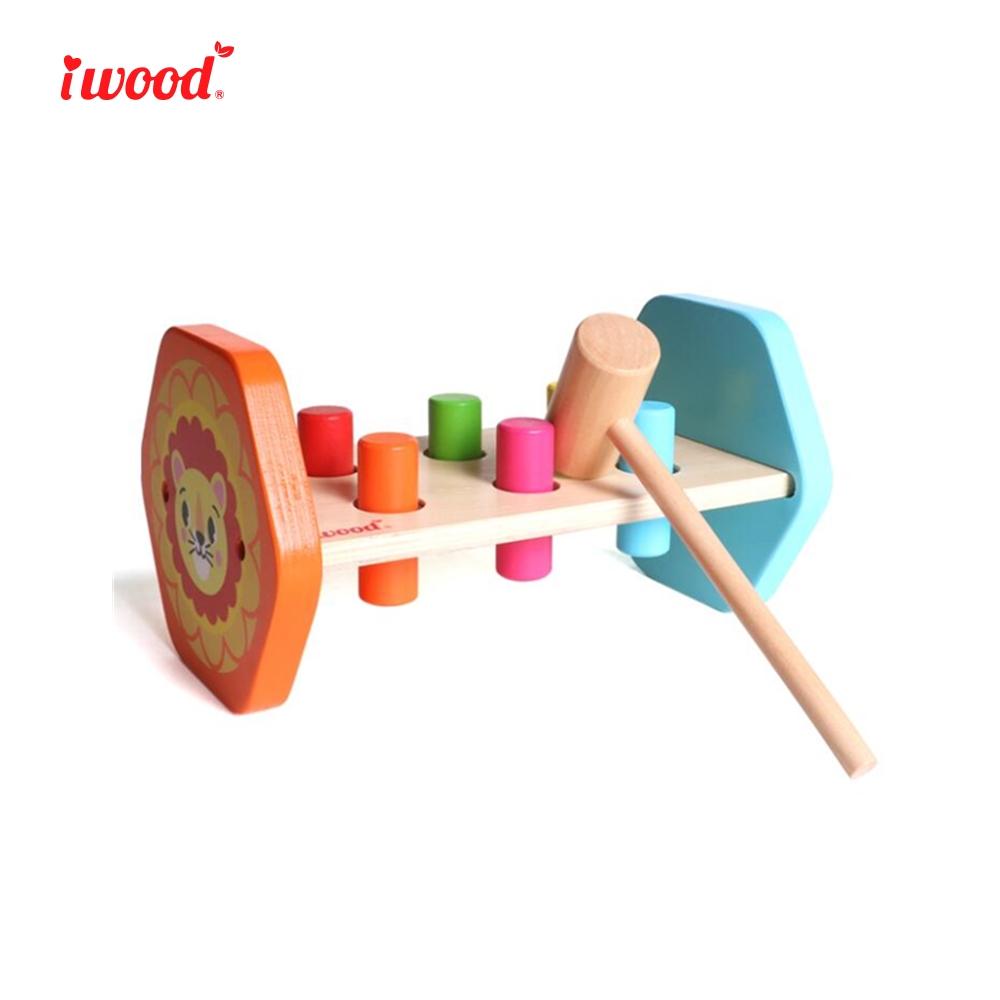 iwood Ξύλινος πάγκος σφυροκοπήματος W13011 φωτογραφία