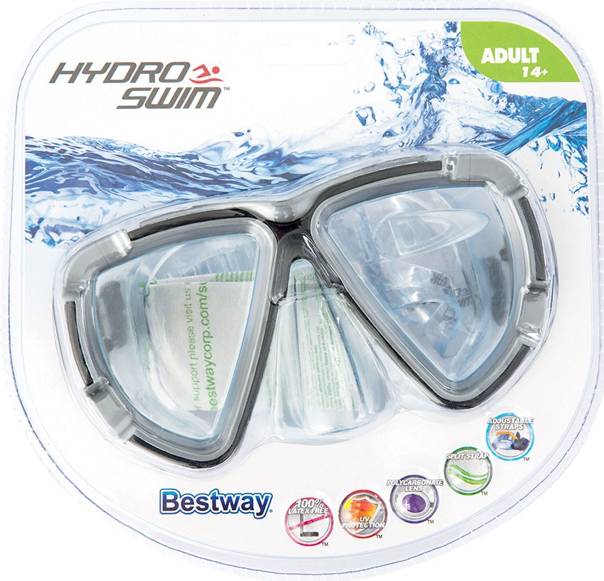 Best Way Μάσκα Θαλάσσης Hydro Swim Blackstripe 3 Χρώματα - Bestway