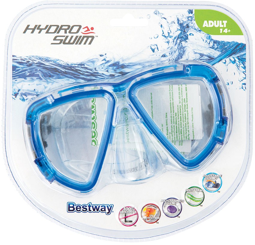 Best Way Μάσκα Θαλάσσης Hydro Swim Blackstripe 3 Χρώματα - Bestway