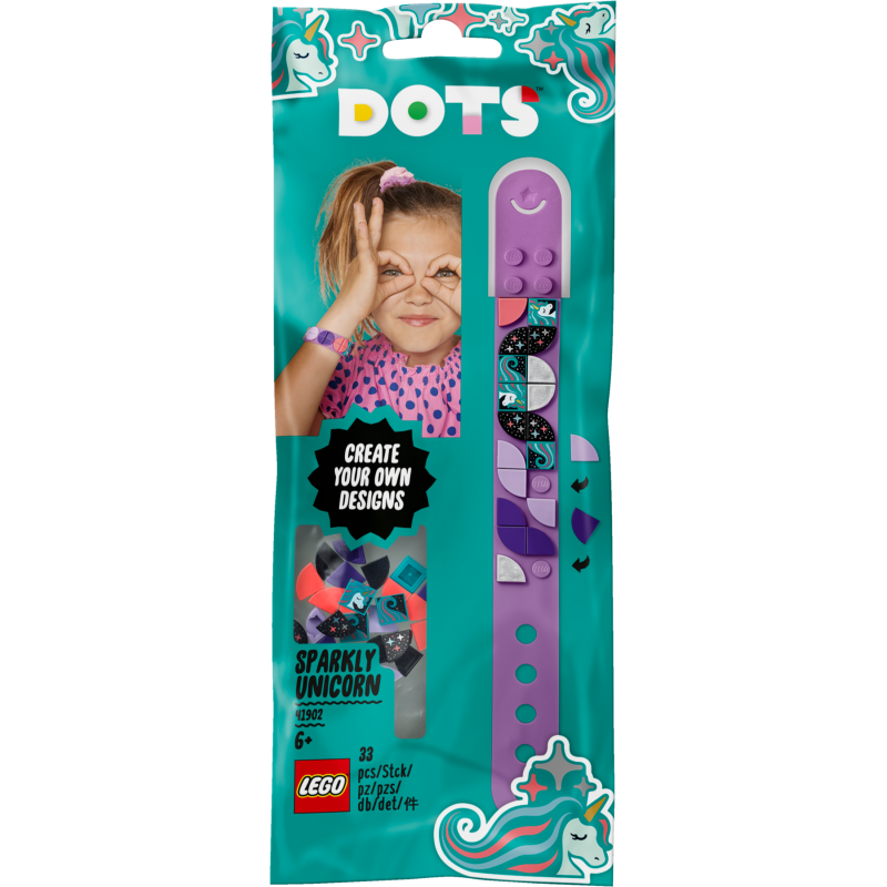 LEGO Dots Βραχιόλι Αστραφτερός Μονόκερος 41902 - LEGO, LEGO Dots