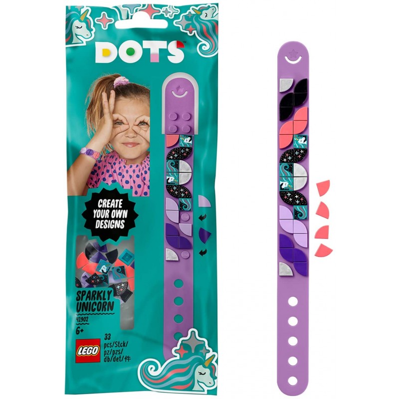 LEGO Dots Βραχιόλι Αστραφτερός Μονόκερος 41902 - LEGO, LEGO Dots