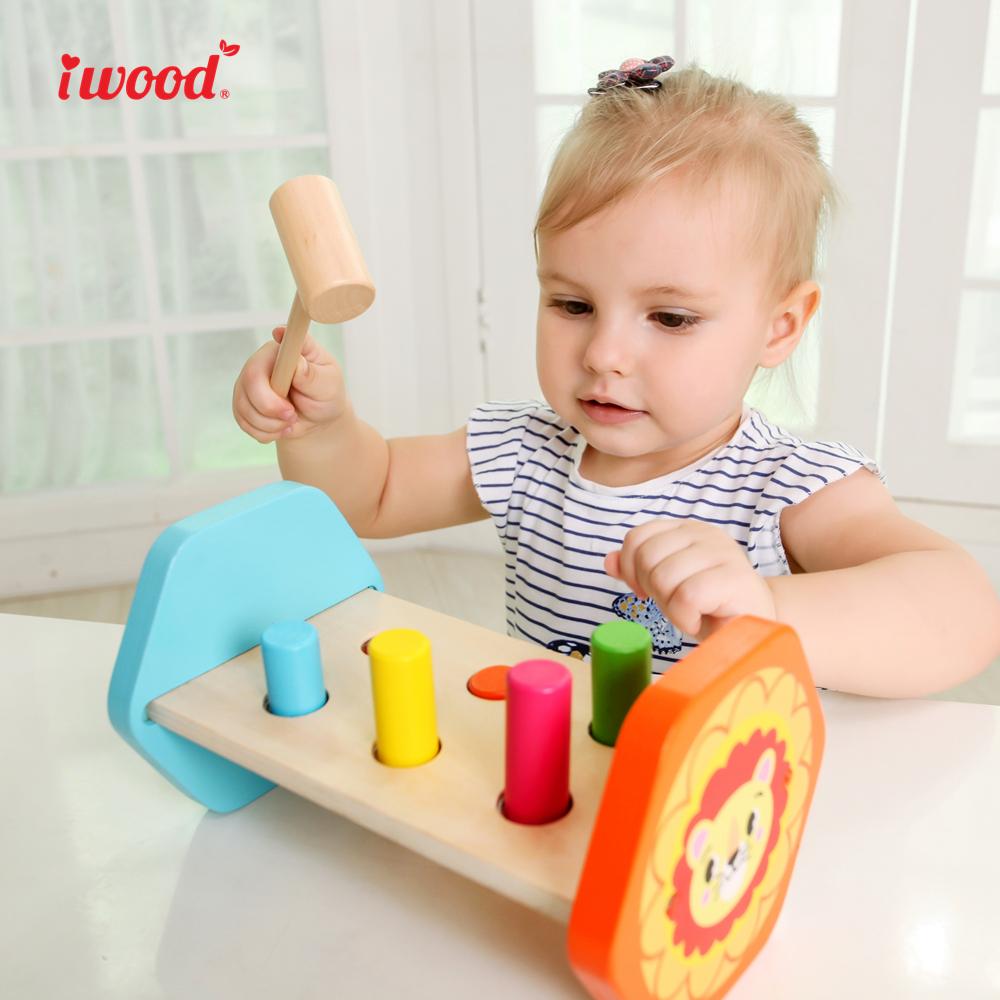 iwood Ξύλινος πάγκος σφυροκοπήματος W13011 φωτογραφία