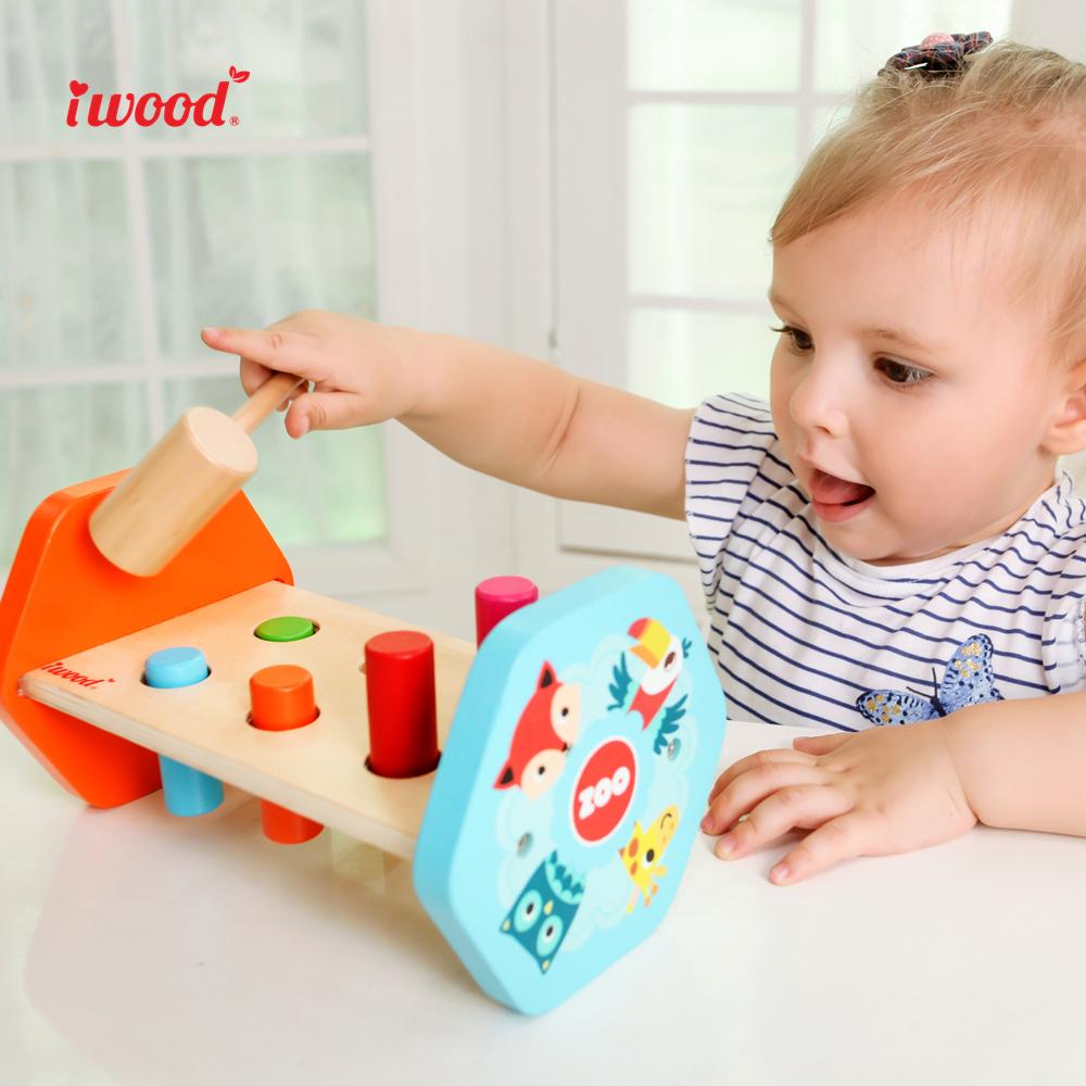 iwood Ξύλινος πάγκος σφυροκοπήματος W13011 φωτογραφία