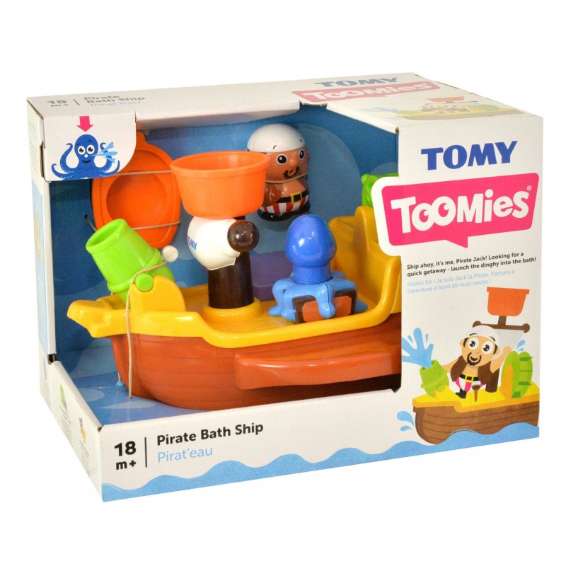 Toomies Βρεφικό  Παιχνίδι Μπάνιου Καράβι Πειρατών Toomies 1000-71602 - Tomy Toomies