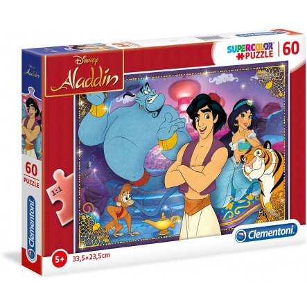 Clementoni Aladdin Supercolor Παζλ Aladdin 60 Τεμάχια 1200-26053 - Clementoni