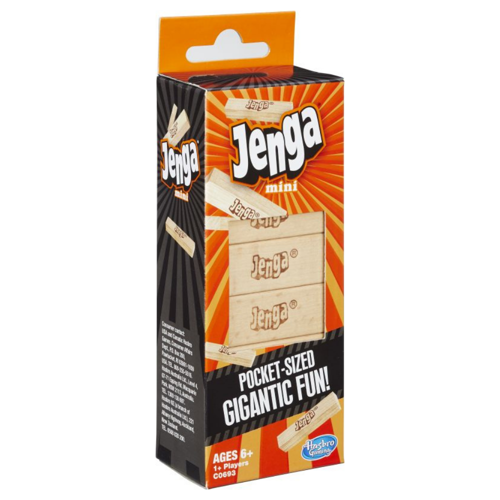 Hasbro Gaming Hasbro Gaming Mini Jenga Επιτραπέζιο Τσέπης C0693