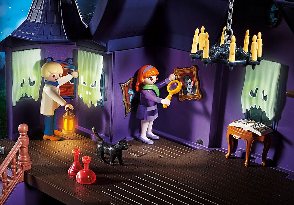 Playmobil Scooby-Doo  Περιπέτεια στο Στοιχειωμένο Σπίτι 70361 - Playmobil, Playmobil Scooby-Doo