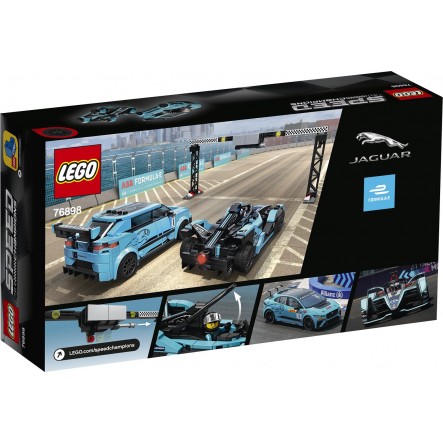 LEGO Formula E Panasonic Jaguar Racing GEN2 car & Jaguar I-PACE eTROPHY 76898 - LEGO, LEGO Speed Champions