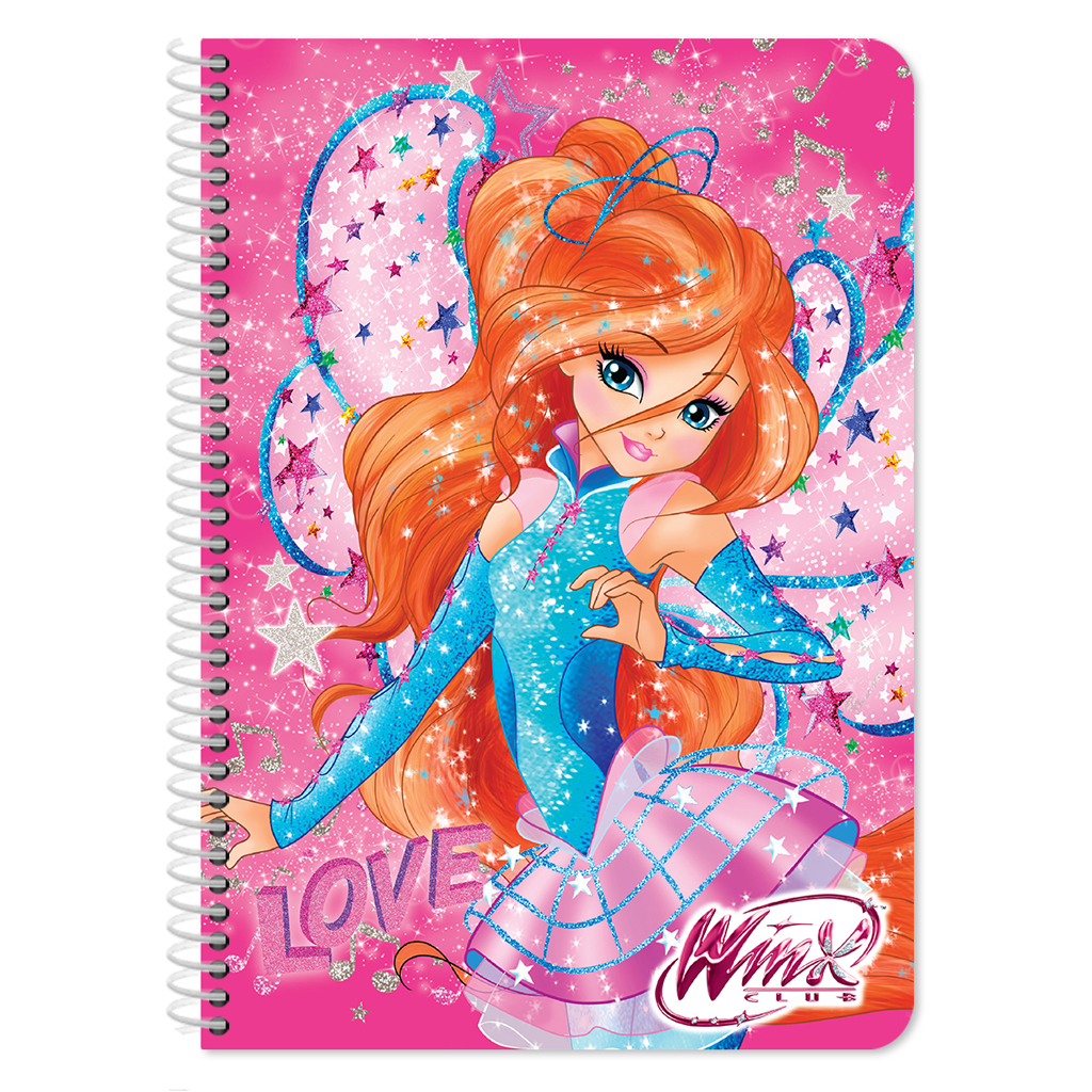 Τετράδιο Σπιράλ Β5 Winx 2 Θεμάτων, 60 Φύλλων σε 2 Σχέδια - WINX