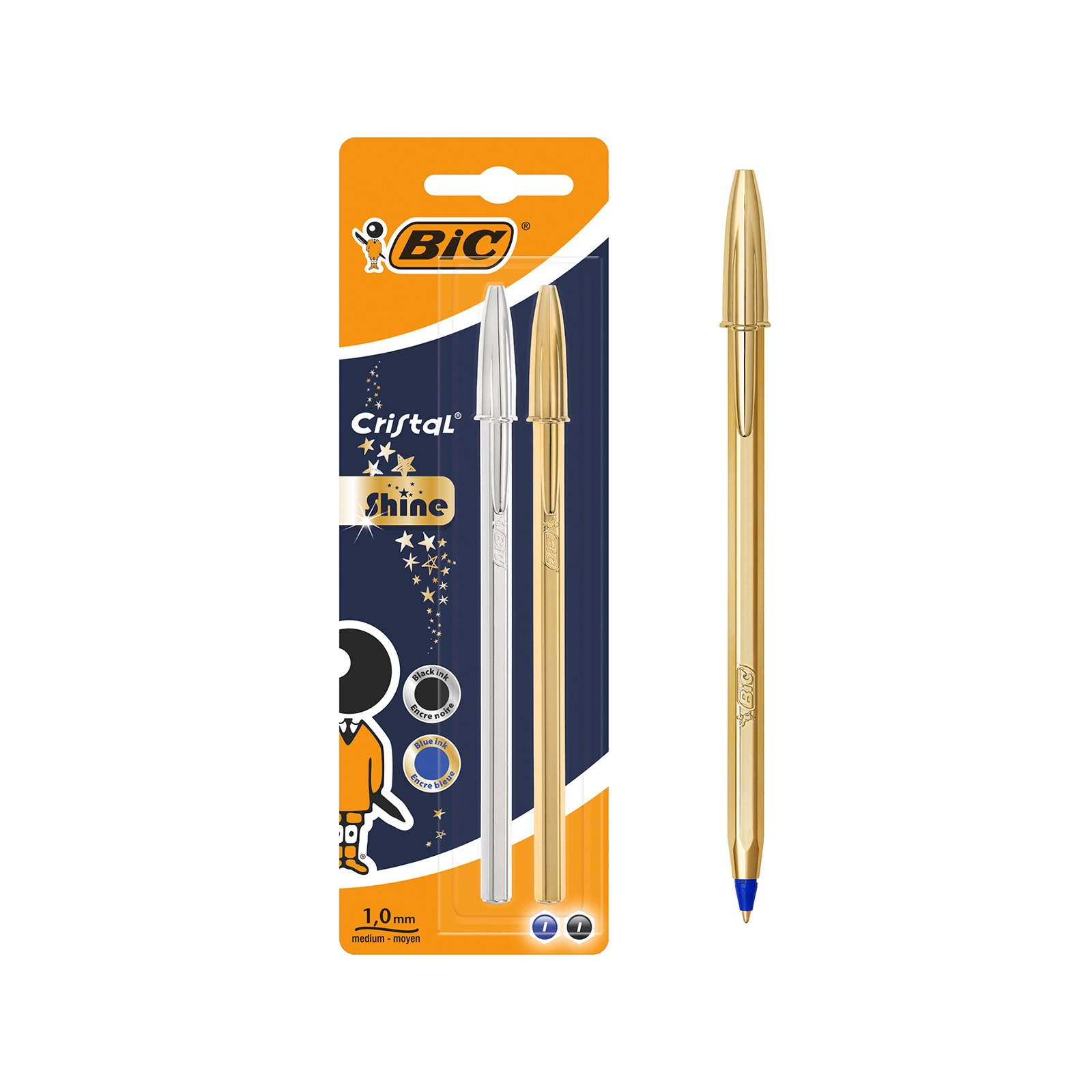 Bic Bic Στυλό Cristal Shine 9213361