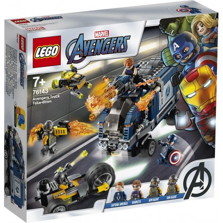 LEGO  Αναμέτρηση των Εκδικητών με Φορτηγό 76143 - LEGO, LEGO Avengers, LEGO Marvel Super Heroes, LEGO Super Heroes