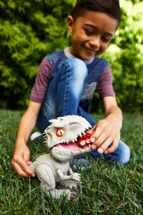 Jurassic World Πεινασμένος Indominus Rex Με Φώτα & Ήχους GMT90 - Jurassic World