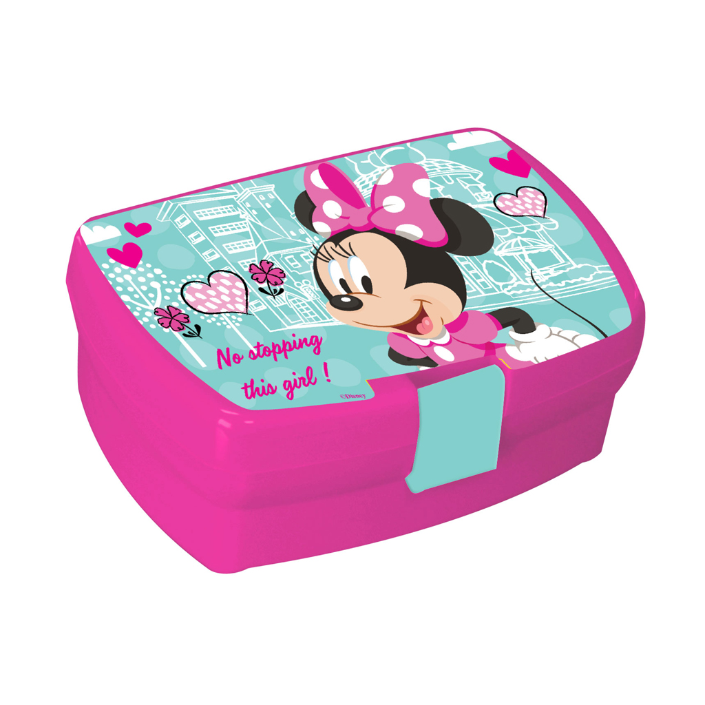 Σετ Φαγητού Disney Minnie Mouse με Φαγητοδοχείο 16x6,5x11 εκ. - Παγούρι Πλαστικό 350 ml - Disney, Minnie
