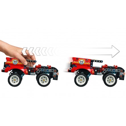 LEGO Φορτηγό & Μηχανή Ακροβατικών 42106 - LEGO, LEGO Technic