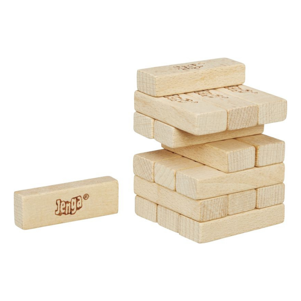 Hasbro Gaming Mini Jenga Επιτραπέζιο Τσέπης C0693 φωτογραφία
