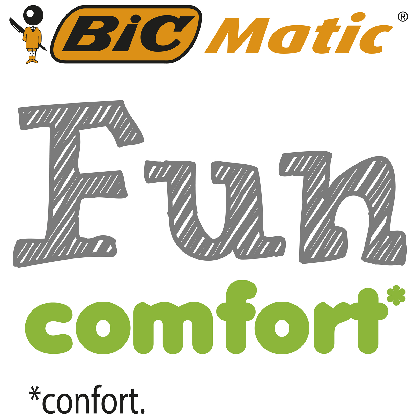 Bic Μολύβι Μηχαν. BIC MATIC GRIP SPICY 0,7 ΜΜ B/3+1  875701 - Bic