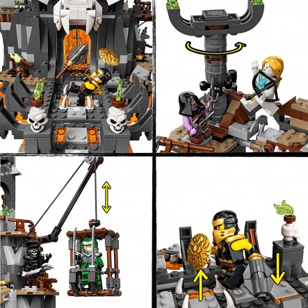 LEGO Μπουντρούμια του Μάγου του Κρανίου 71722 - LEGO, LEGO Ninjago
