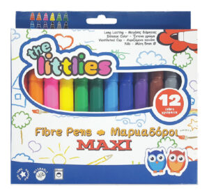 Μαρκαδόροι Ζωγραφικής The littlies Χοντροί 24 Χρώματα - the littlies