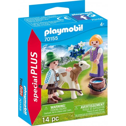 Playmobil Special Plus  Παιδάκια με Μοσχαράκι 70155 - Playmobil, Playmobil Special Plus