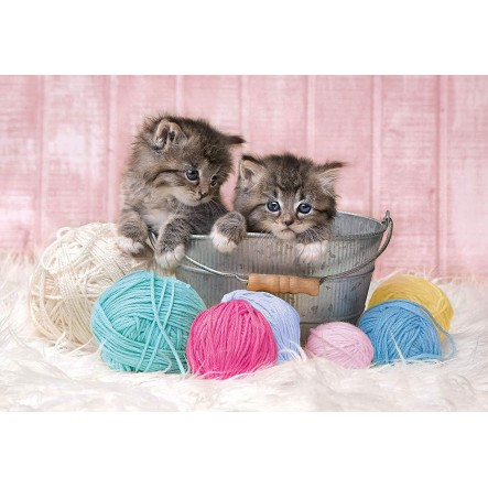 Clementoni Παζλ 104 Τμχ Supercolor Sweet Kittens 1210-27115 - Clementoni
