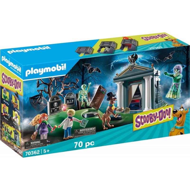 Playmobil Scooby-Doo, Playmobil Playmobil Scooby-Doo Περιπέτεια στο νεκροταφείο 70362