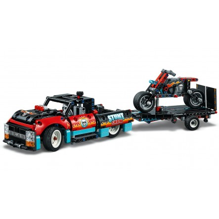 LEGO Φορτηγό & Μηχανή Ακροβατικών 42106 - LEGO, LEGO Technic