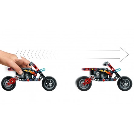LEGO Φορτηγό & Μηχανή Ακροβατικών 42106 - LEGO, LEGO Technic