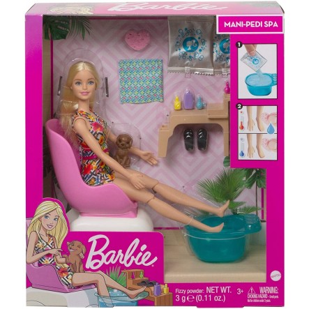 Barbie Wellness - Ινστιτούτο Μανικιούρ GHN07 - Barbie