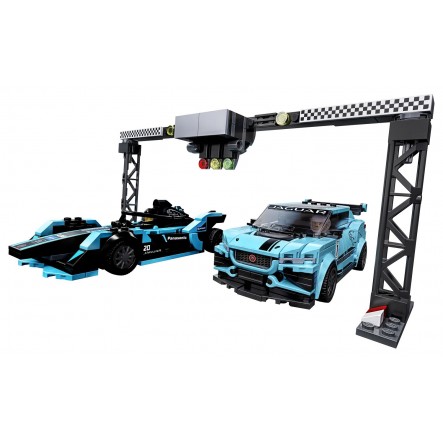 LEGO Formula E Panasonic Jaguar Racing GEN2 car & Jaguar I-PACE eTROPHY 76898 - LEGO, LEGO Speed Champions